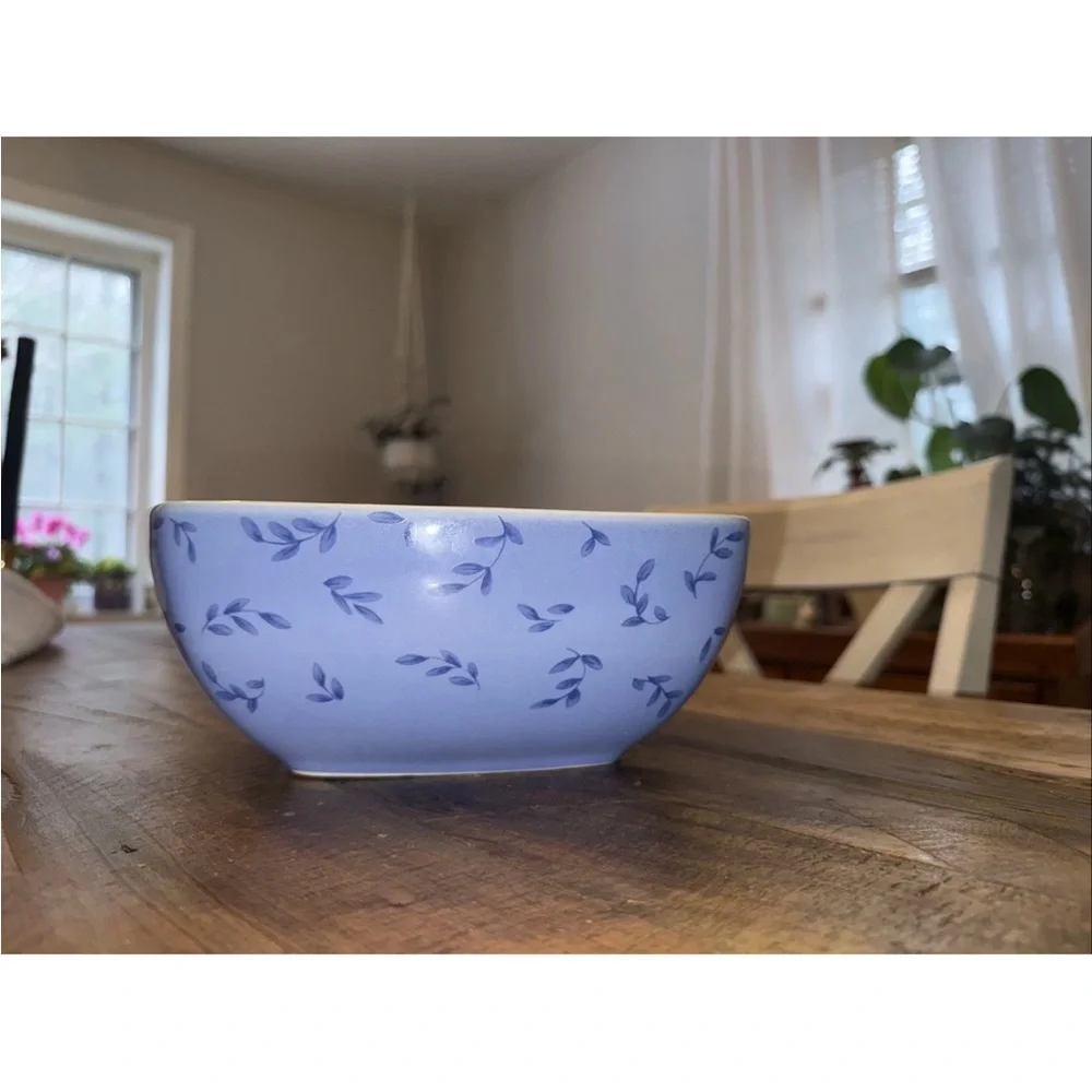 Pfaltzgraff Summer Breeze Salad Vegetable Serving Bowl-Square vintage
